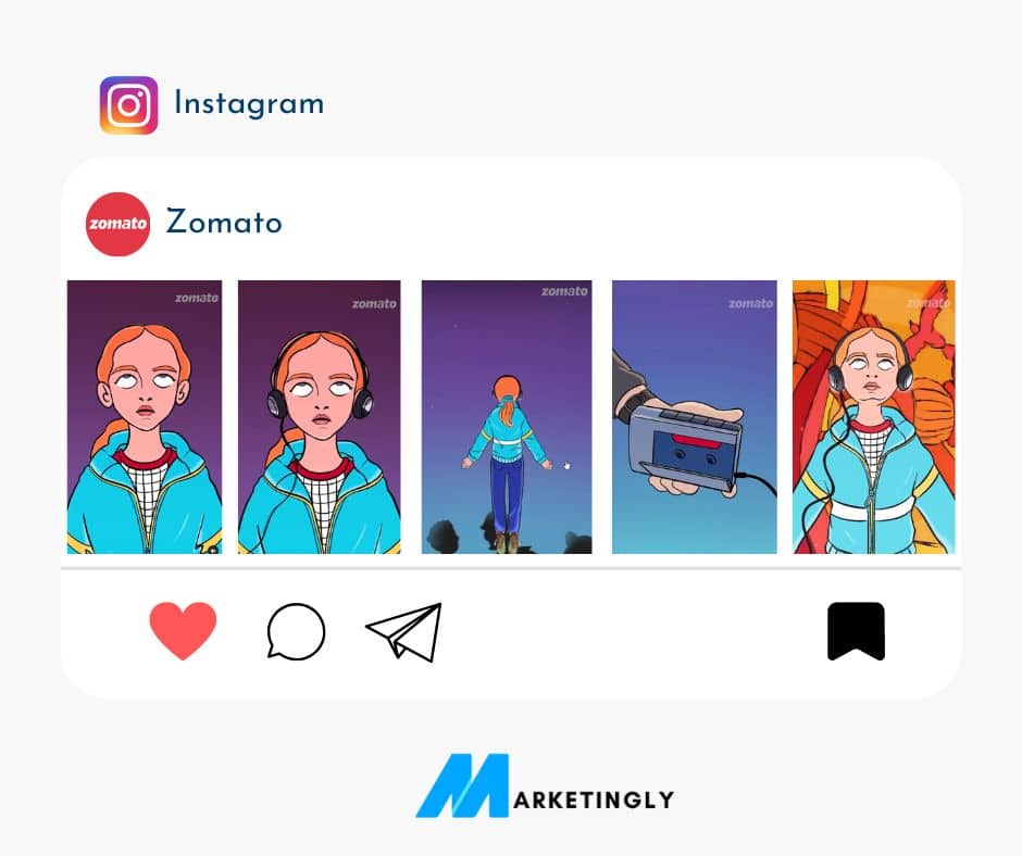 Zomato's Social Media Posts